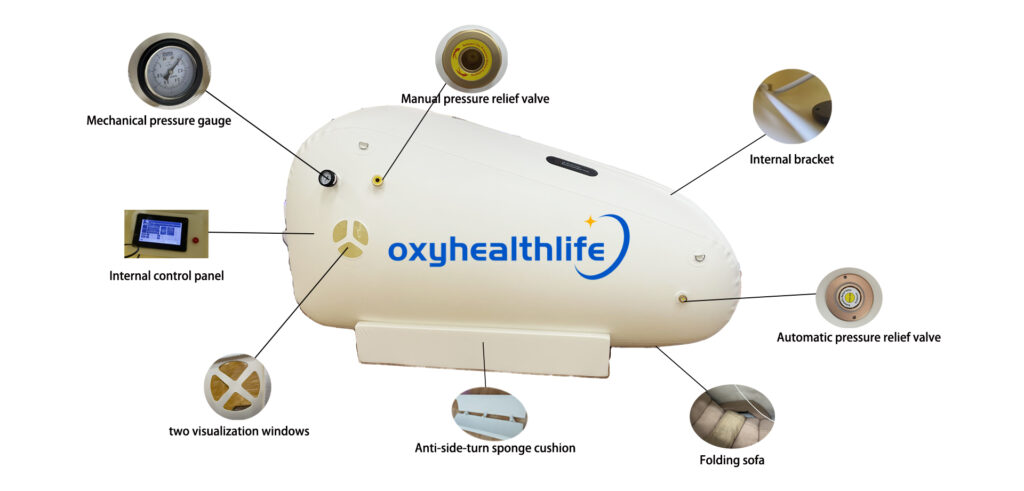 Portable Hyperbaric Oxygen Chamber for Home Use - 1.5ATA